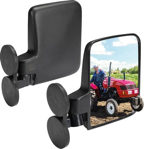 skid steer mirror rear view|magnetic mirrors for skid steer.